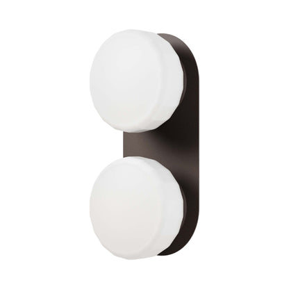 Pastille 2 LED Bath Wall Light in Breccia (Faceted).