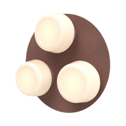 Pastille Cluster LED Wall Light in Breccia (Ribbed).