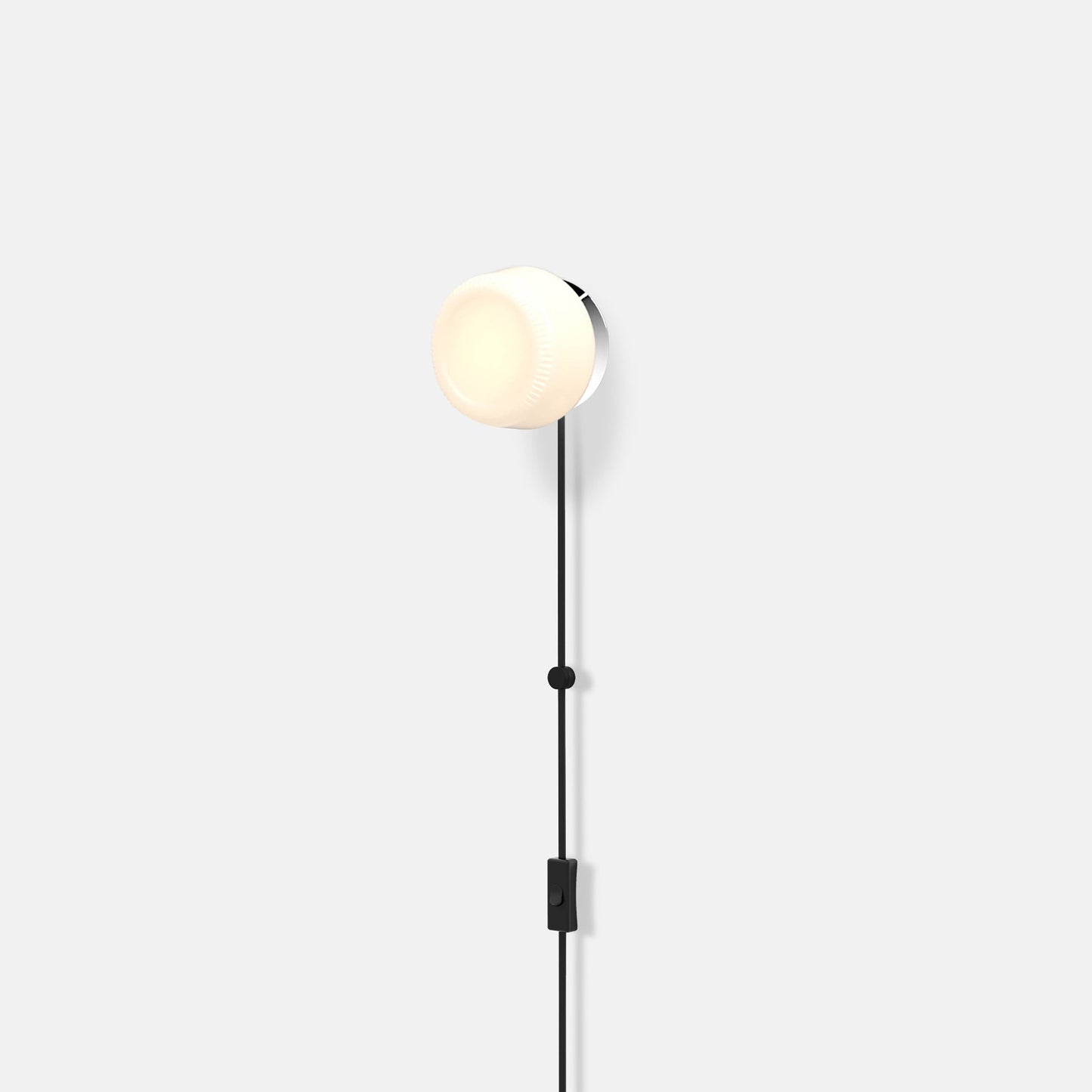 Pastille Collar Corded LED Plug-In Wall Light in Detail.