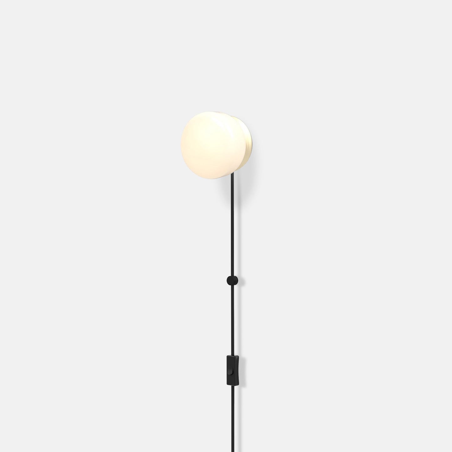 Pastille Collar Corded LED Plug-In Wall Light in Detail.