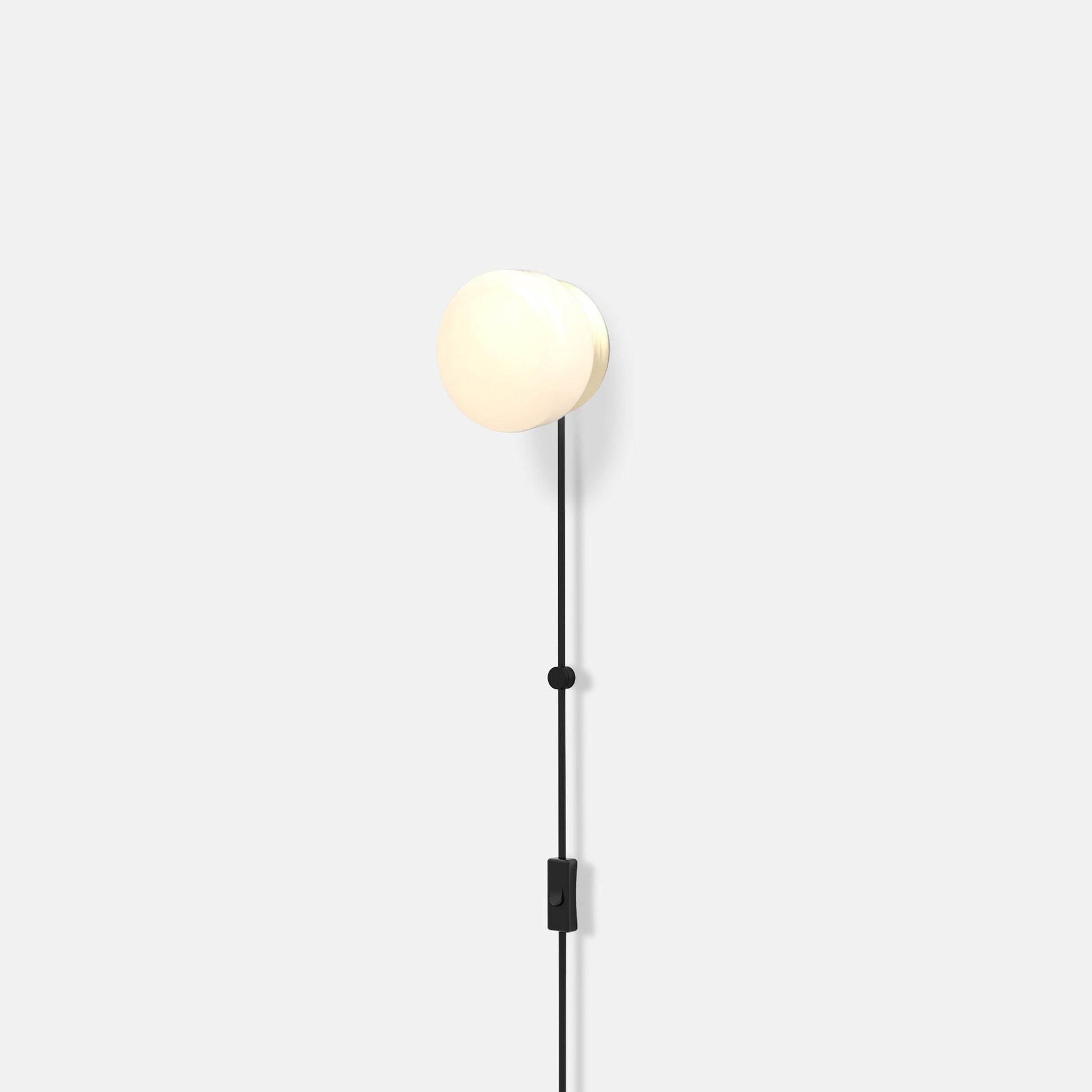 Pastille Collar Corded LED Plug-In Wall Light in Detail.