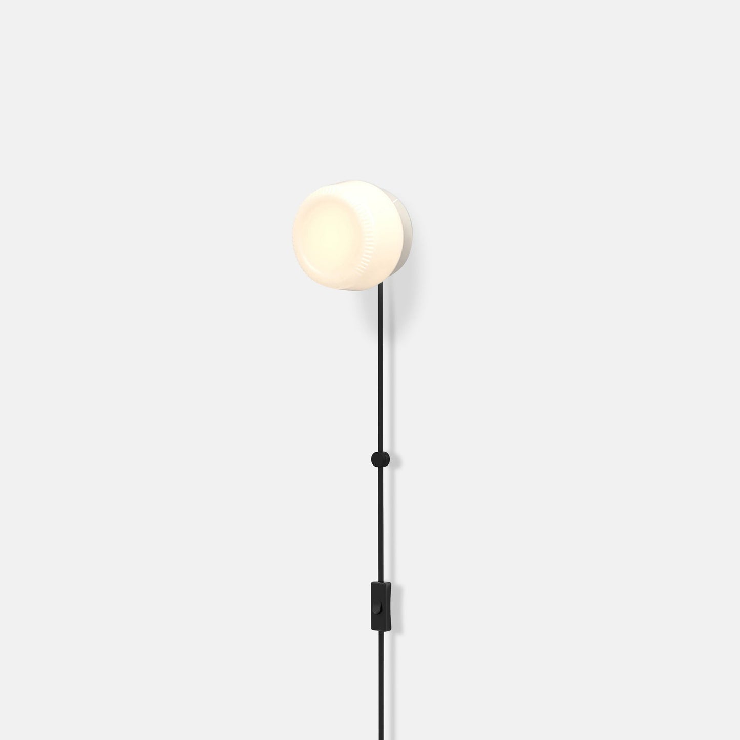 Pastille Collar Corded LED Plug-In Wall Light in Detail.