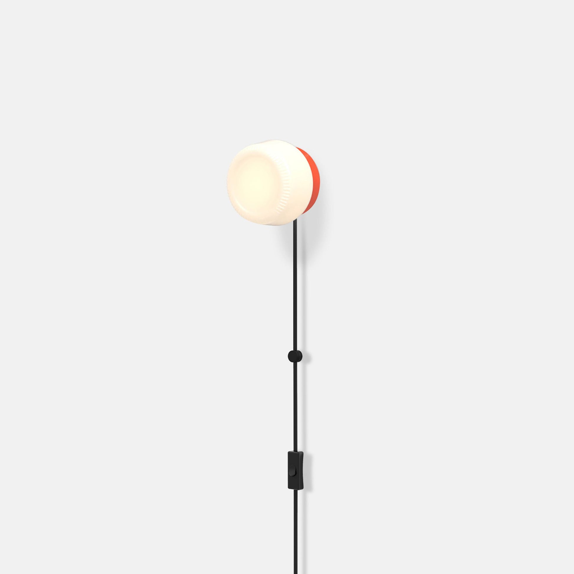 Pastille Collar Corded LED Plug-In Wall Light in Detail.