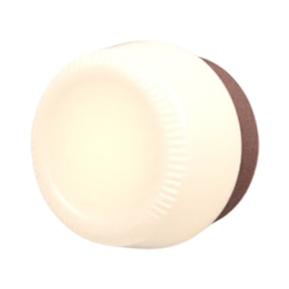 Pastille Collar LED Wall Light in Breccia (Ribbed).