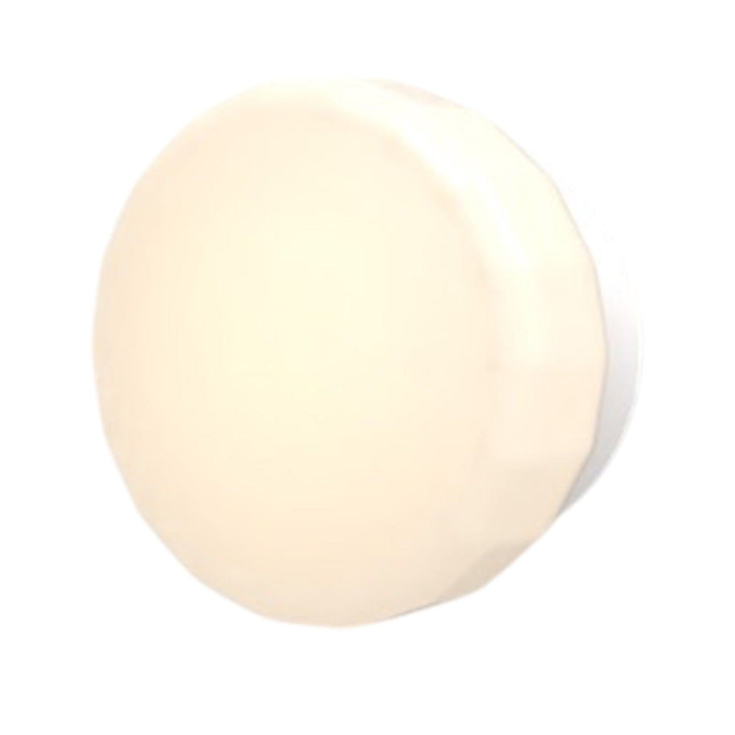 Pastille Collar LED Wall Light in Matte White (Faceted).