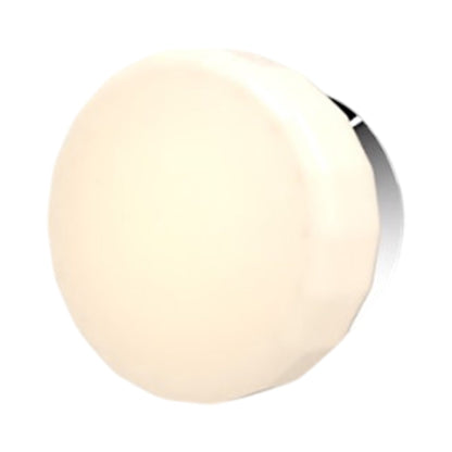 Pastille Collar LED Wall Light in Polished Chrome (Faceted).