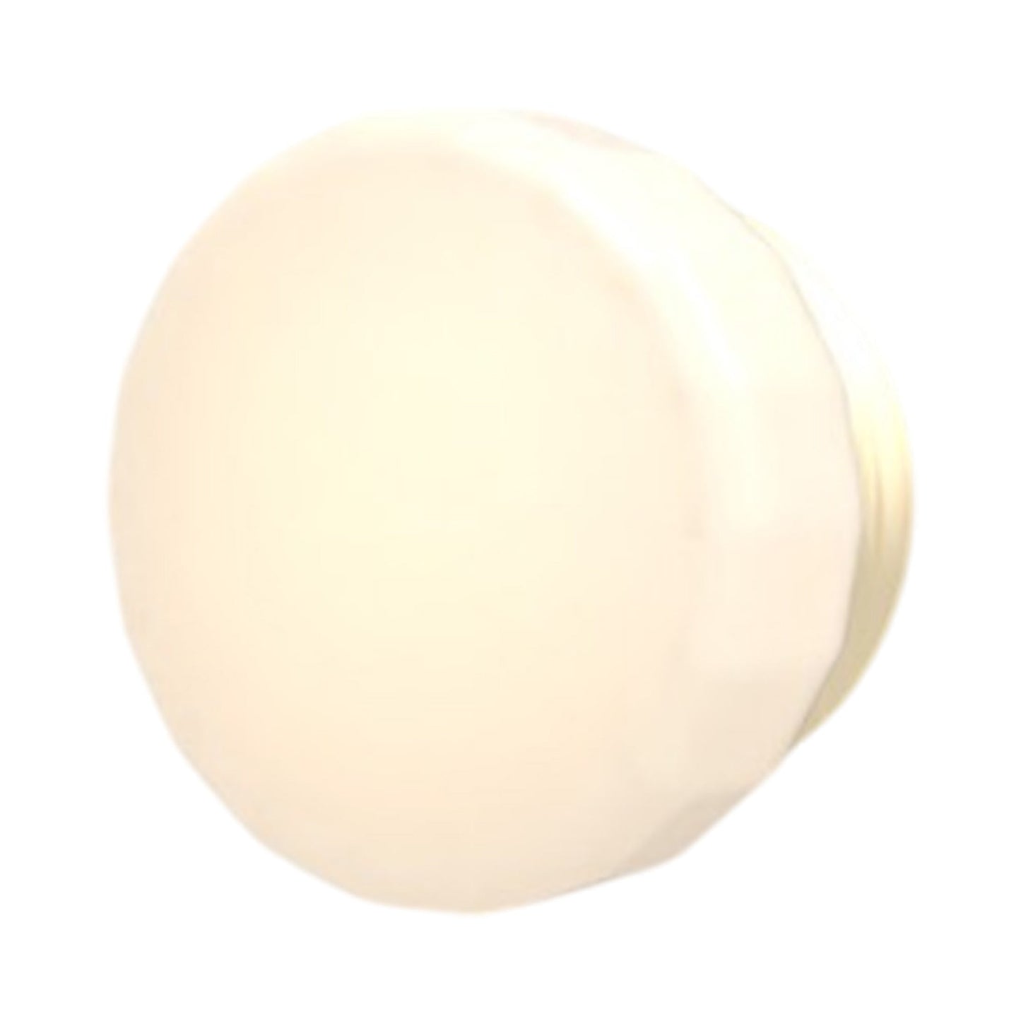 Pastille Collar LED Wall Light in Satin Brass (Faceted).