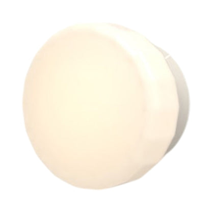 Pastille Collar LED Wall Light in Silk Grey (Faceted).