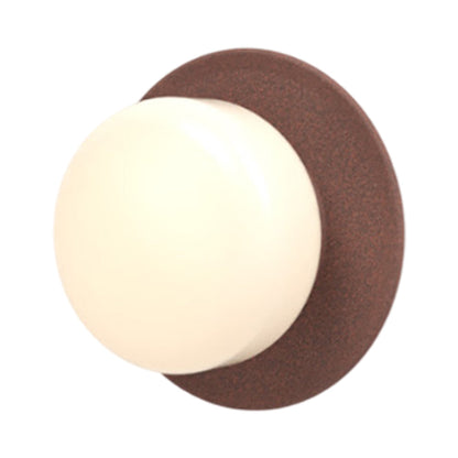 Pastille Disc LED Wall Light in Breccia (Droplet).