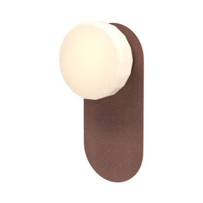 Pastille LED Bath Wall Light in Breccia (Faceted).