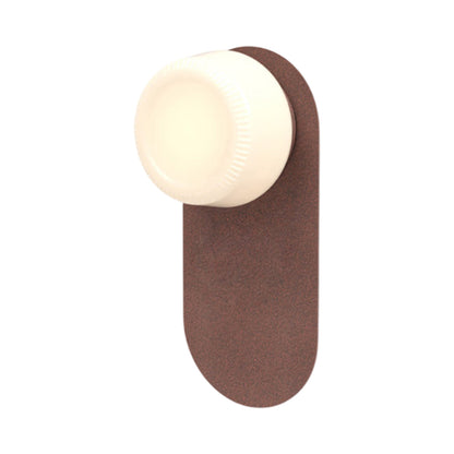 Pastille LED Bath Wall Light in Breccia (Ribbed).