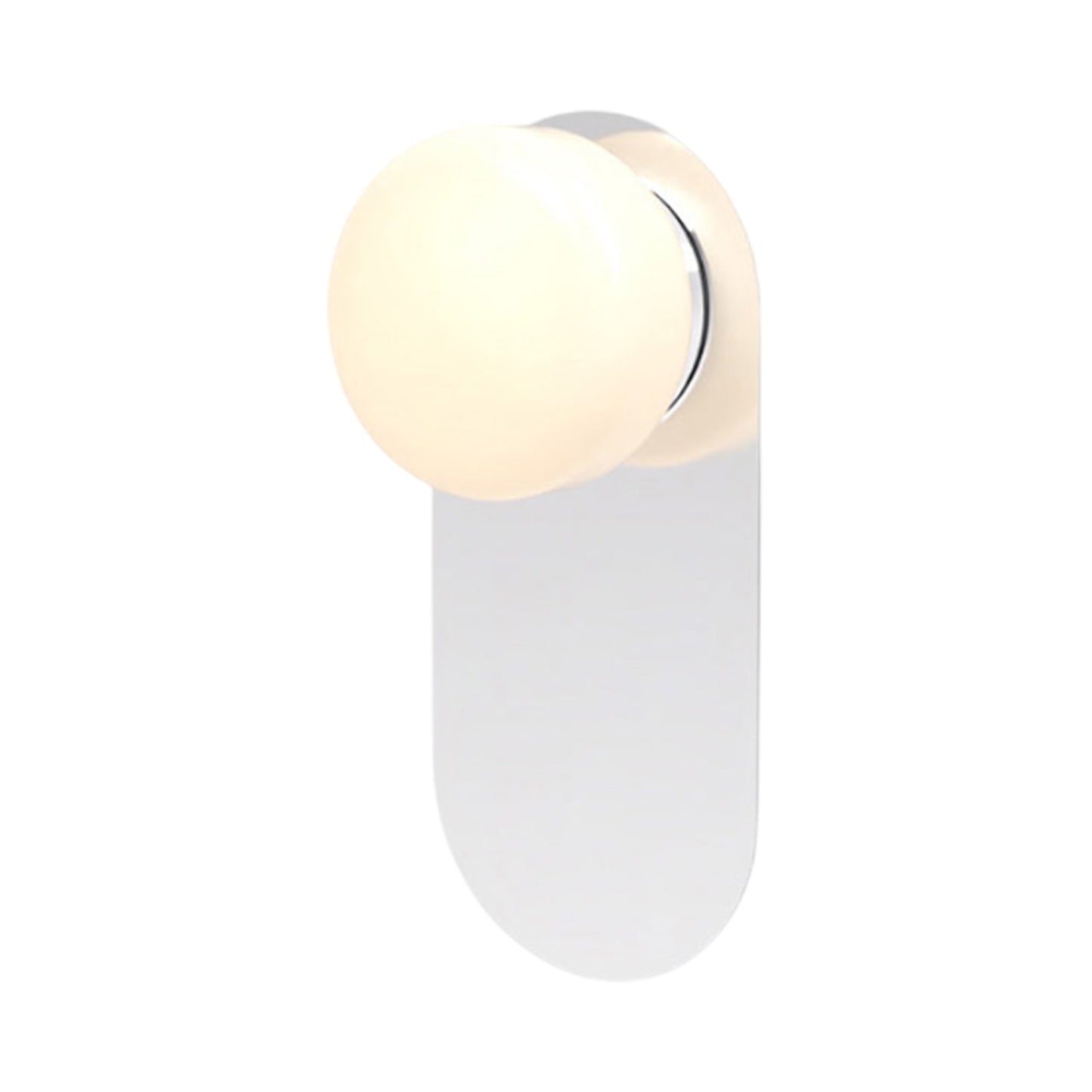 Pastille LED Bath Wall Light in Polished Chrome (Droplet).
