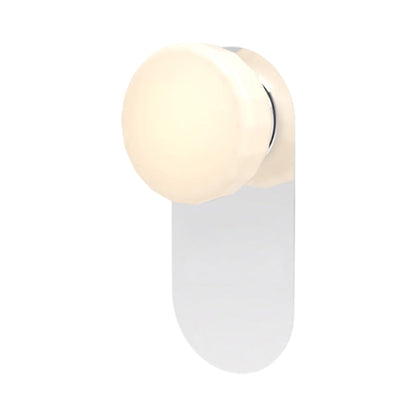 Pastille LED Bath Wall Light in Polished Chrome (Faceted).