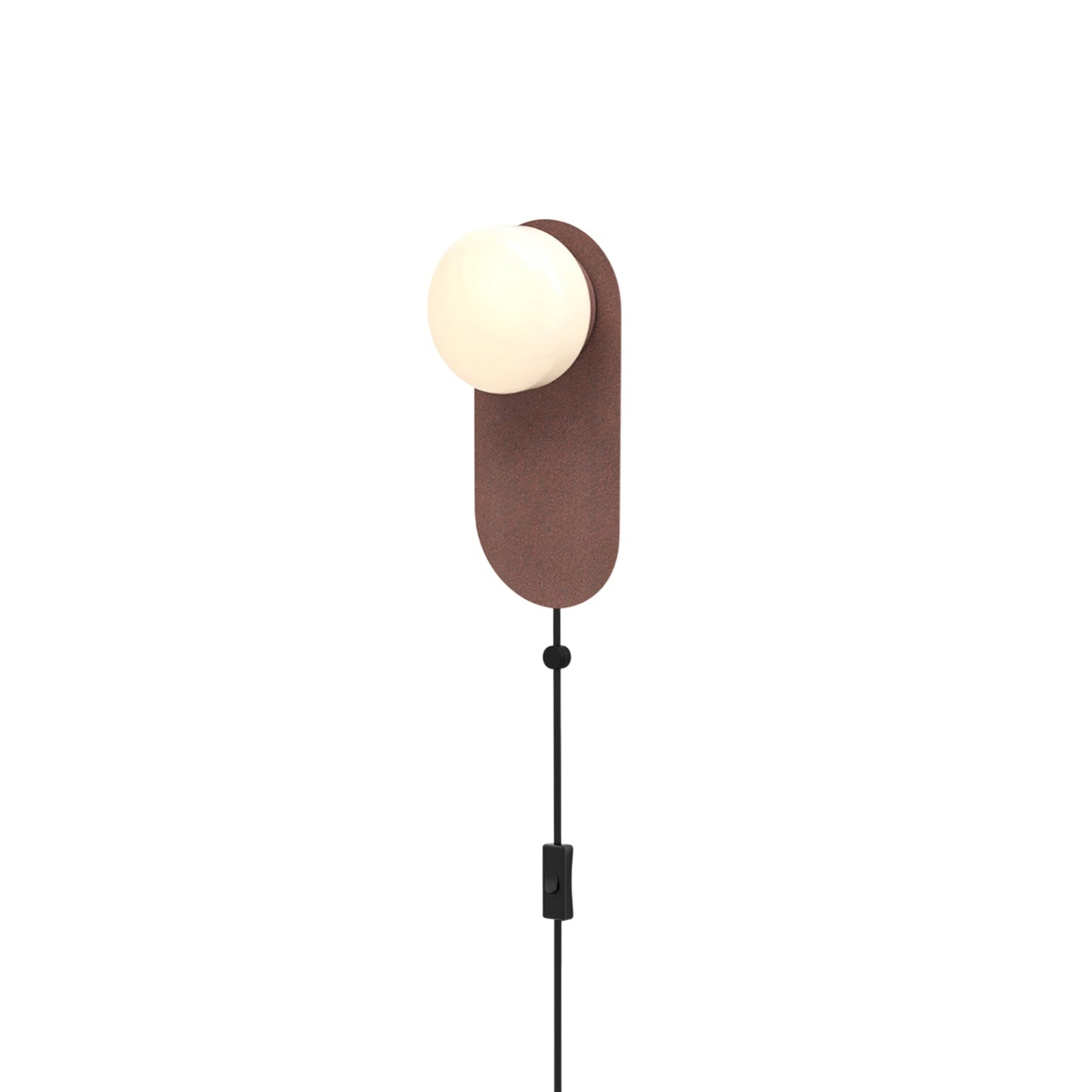 Pastille LED Plug-in Bath Wall Light in Breccia (Droplet).