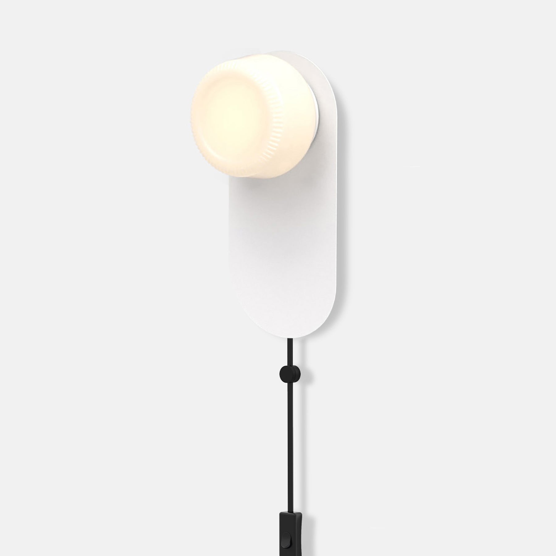 Pastille LED Plug-In Bath Wall Light in Detail.