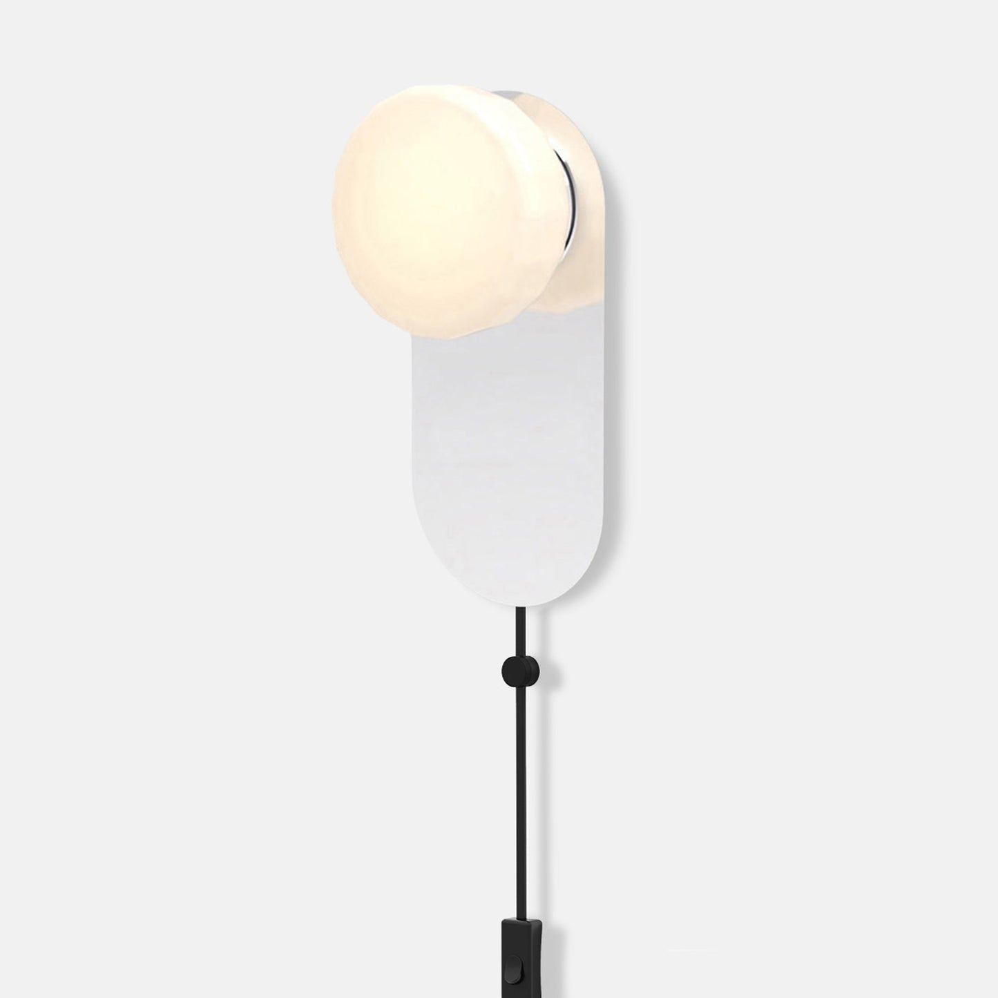 Pastille LED Plug-In Bath Wall Light in Detail.
