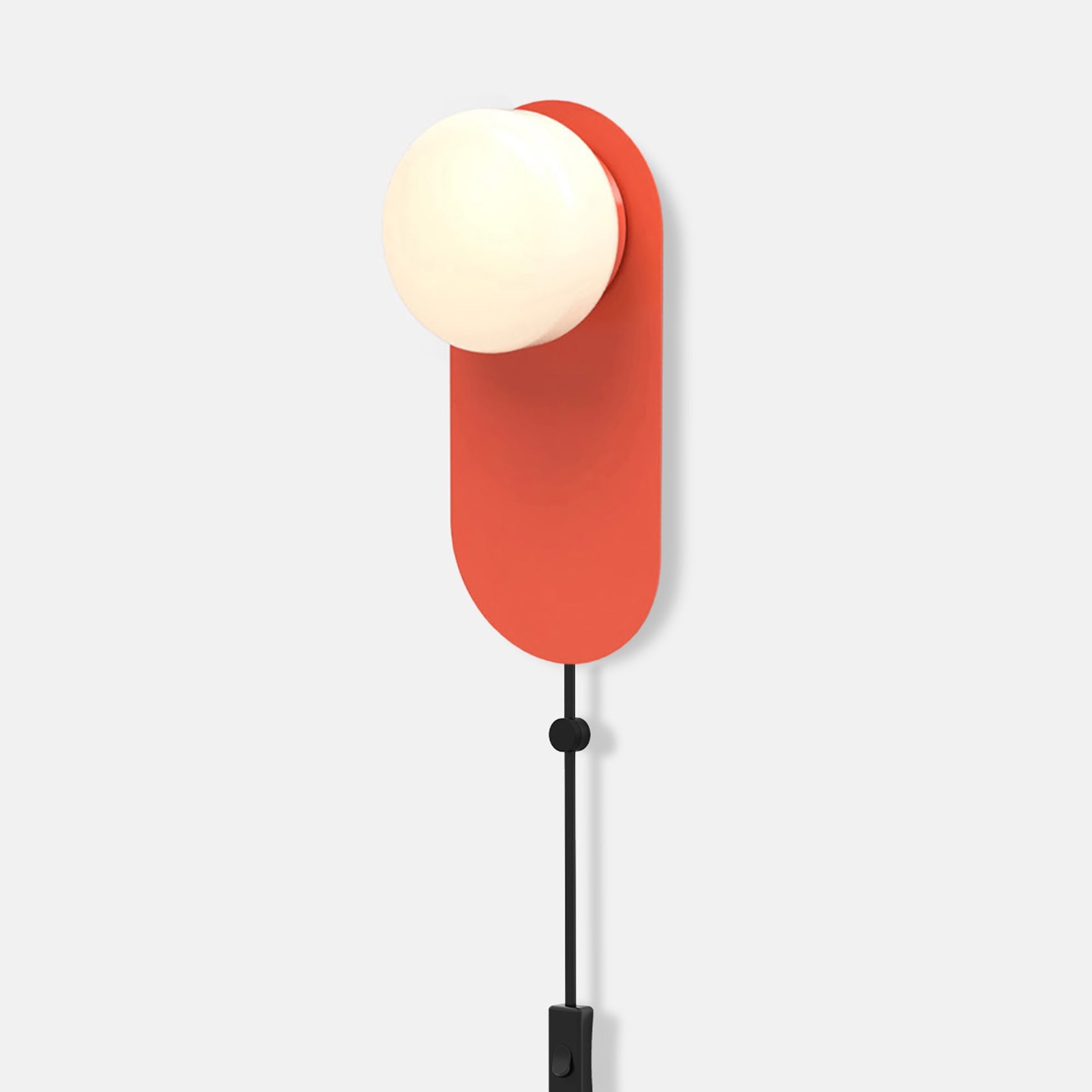 Pastille LED Plug-In Bath Wall Light in Detail.