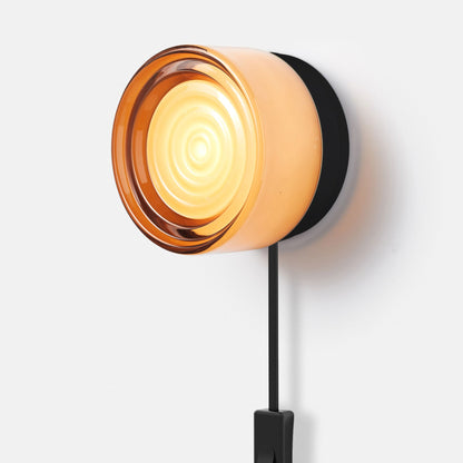 Ripple LED Plug-In Wall Light in Detail.