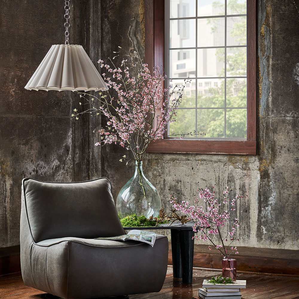 Allison Pendant Light in living room.