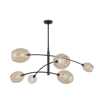 Artemis Chandelier in Oil Rubbed Bronze.