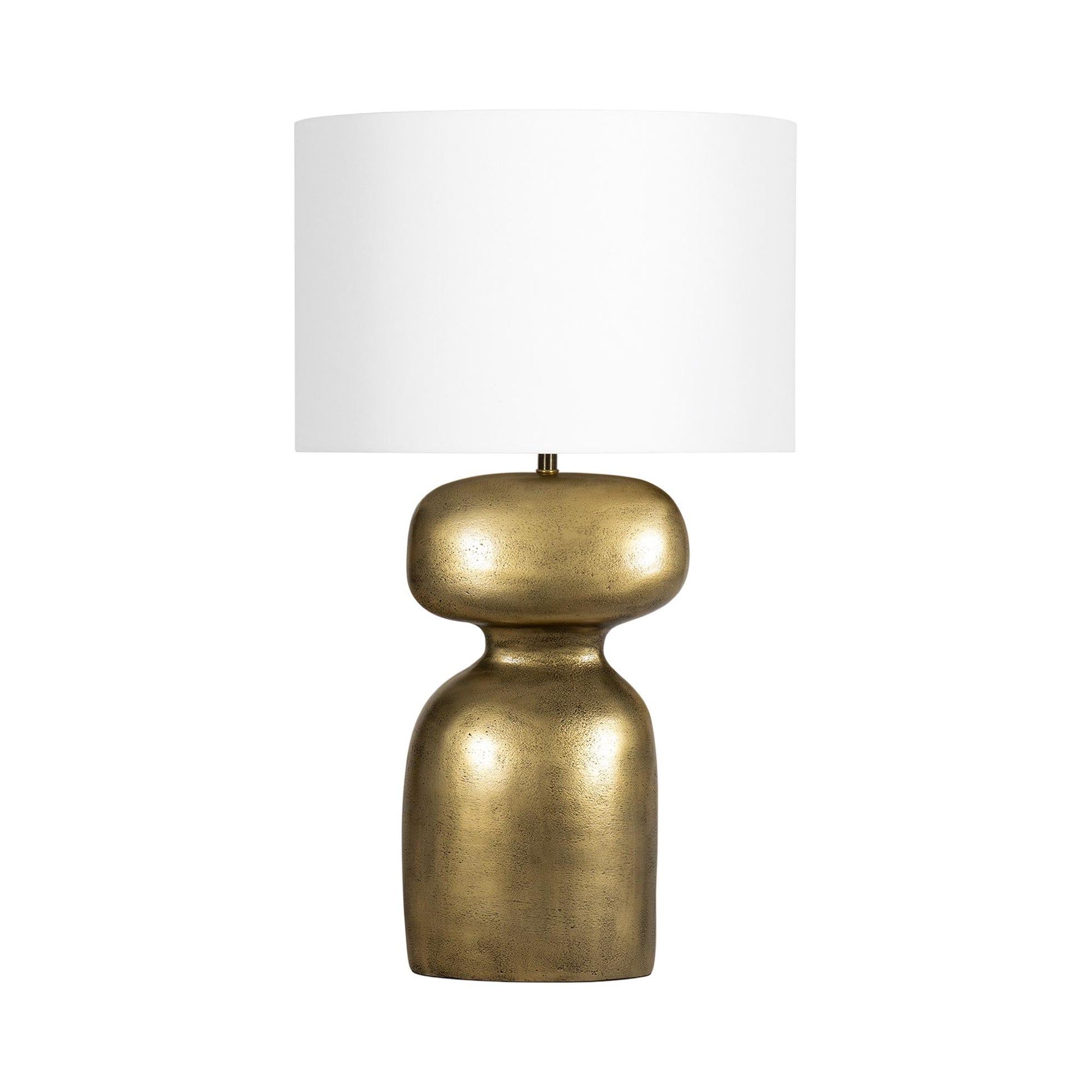 Bardot Table Lamp in Brass.
