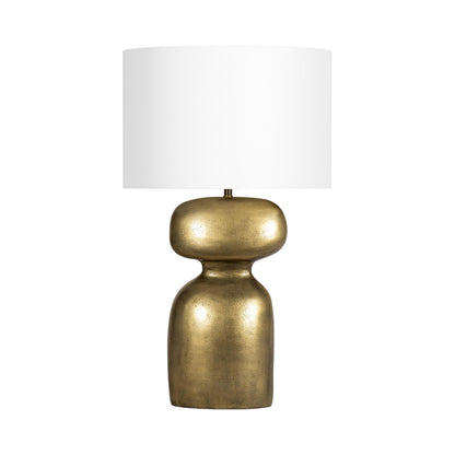 Bardot Table Lamp in Brass.