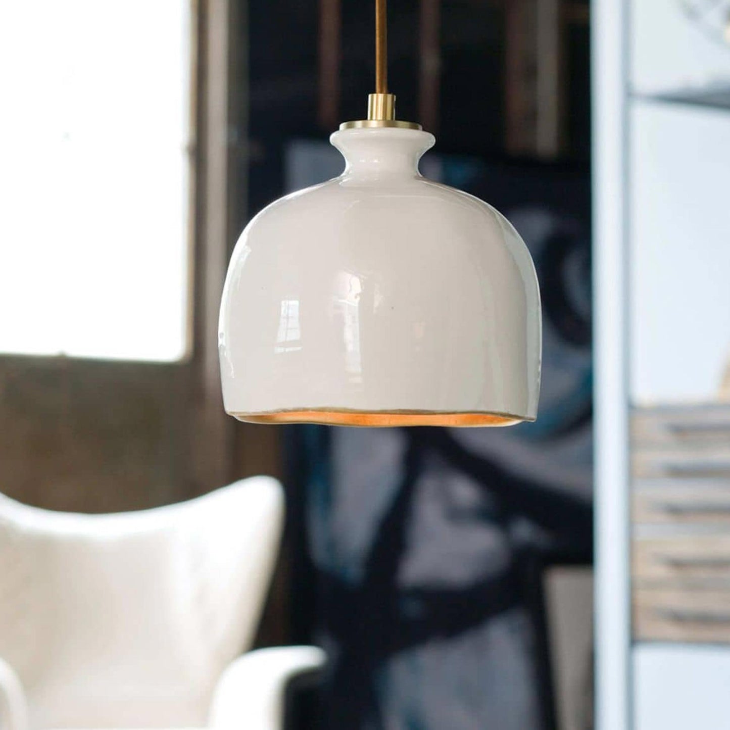 Bianca Pendant Light in living room.