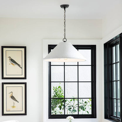 Billie Pendant Light in living room.