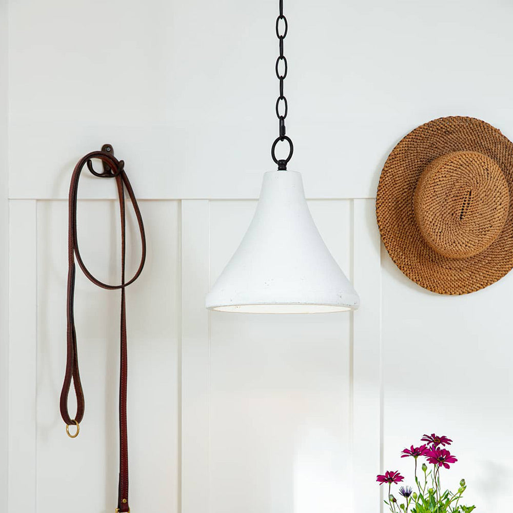Billie Pendant Light in living room.