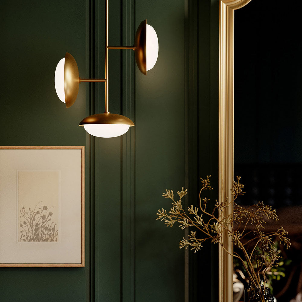 Bond Pendant Light in living room.