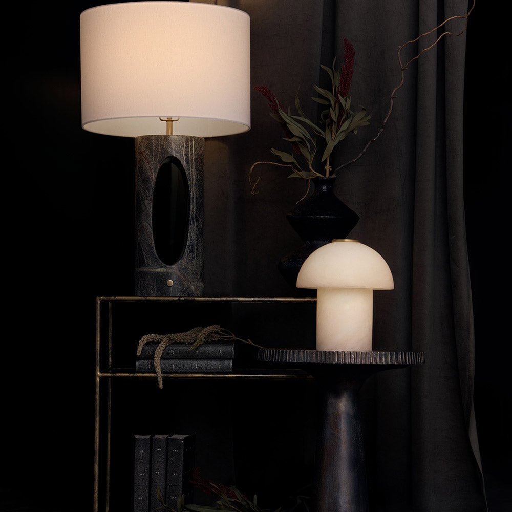 Bonnie Table Lamp in living room.