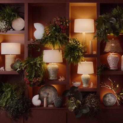 Briar Table Lamp in living room.