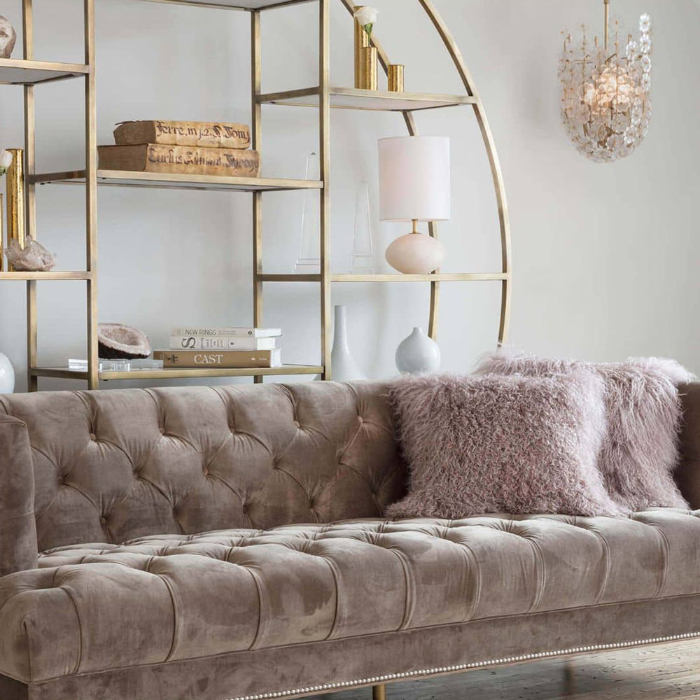 Charlotte Pendant Light in living room.