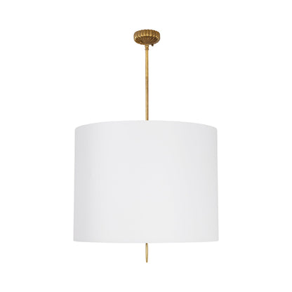Clove Pendant Light in White (22-Inch).
