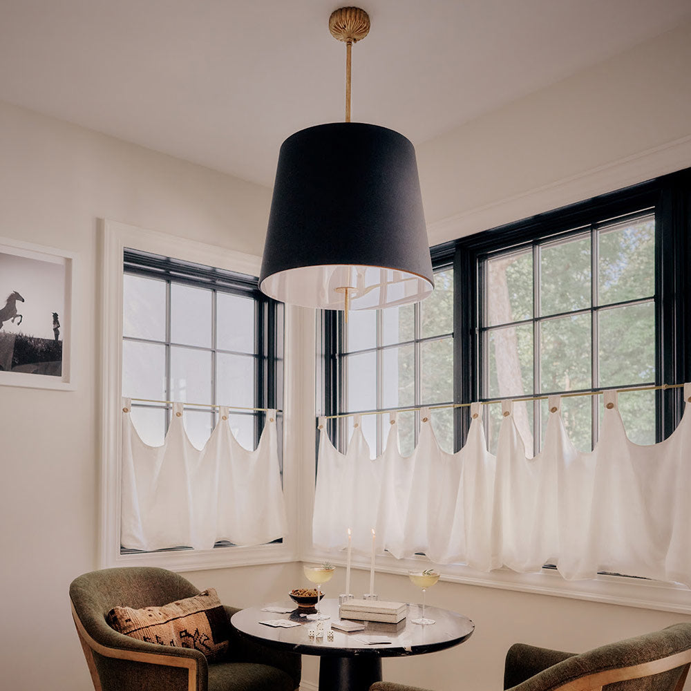 Clove Pendant Light in dining room.