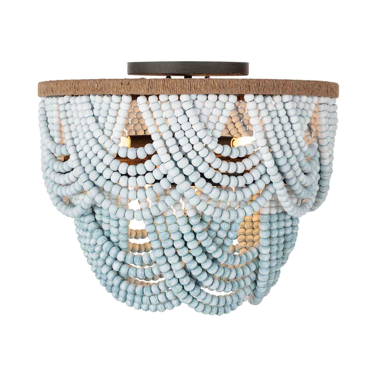 Coastal Living Ombre Flush Mount Ceiling Light.