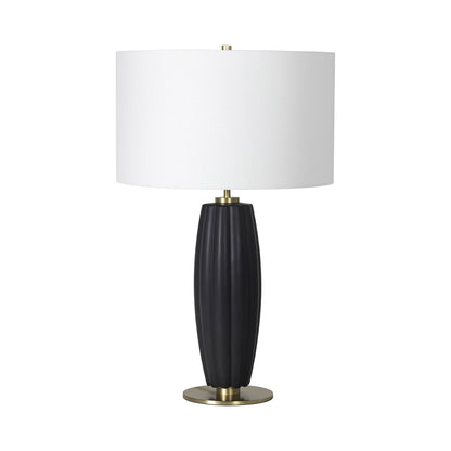Crocus Table Lamp in Black.