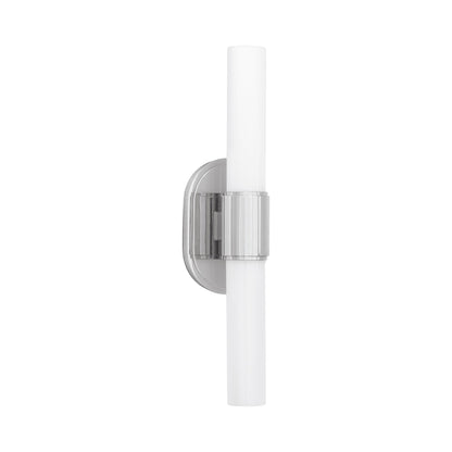 Dixon Wall Light in Polished Nickel.