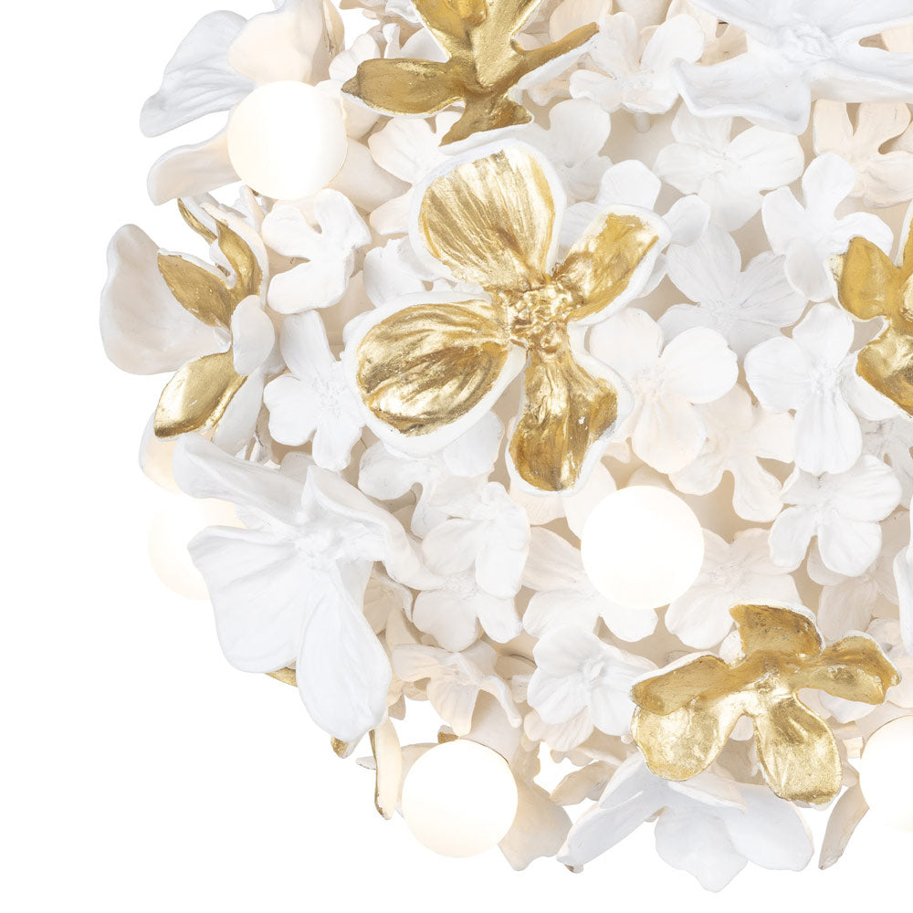 Dogwood Chandelier in Detail.