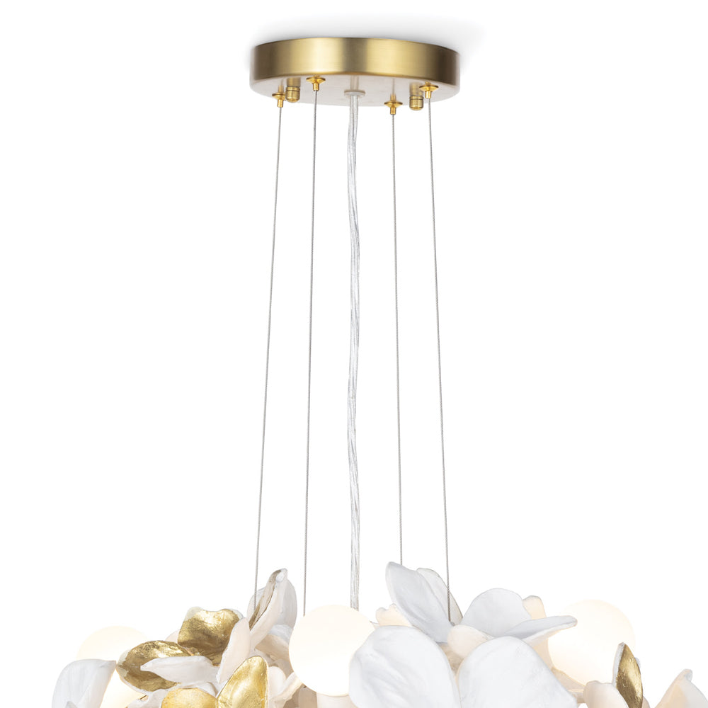 Dogwood Chandelier in Detail.