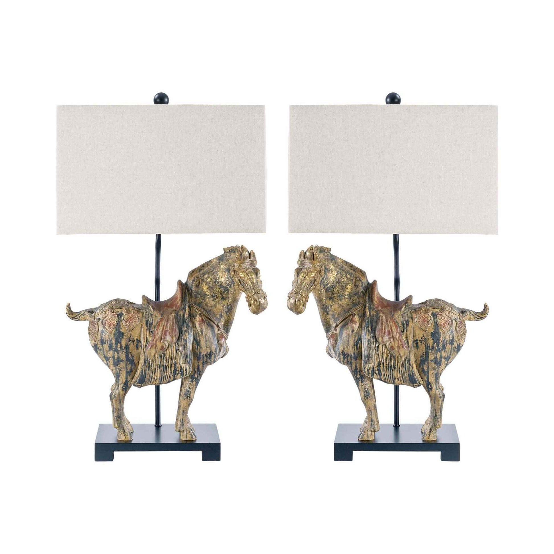 Dynasty Table Lamp in Detail.