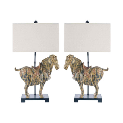 Dynasty Table Lamp in Detail.