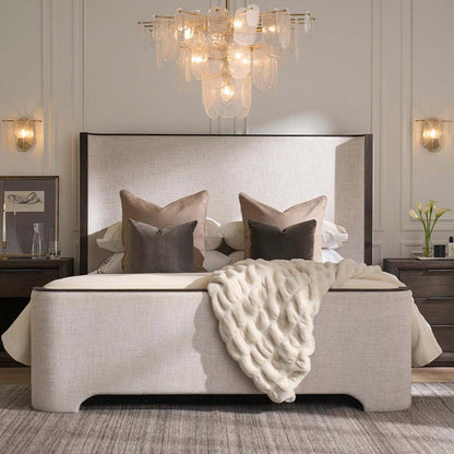 Echo Chandelier in bedroom.