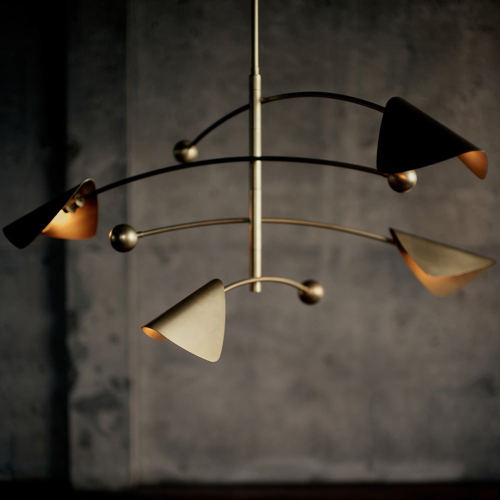 Eclipse Chandelier in Detail.