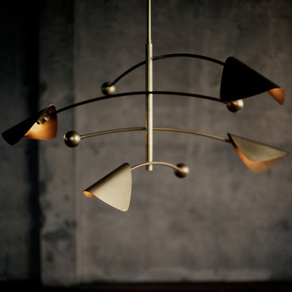 Eclipse Chandelier in Detail.