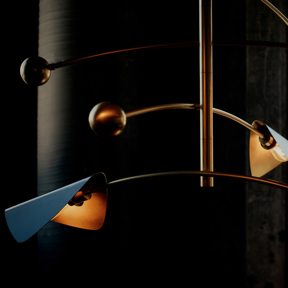 Eclipse Chandelier in Detail.
