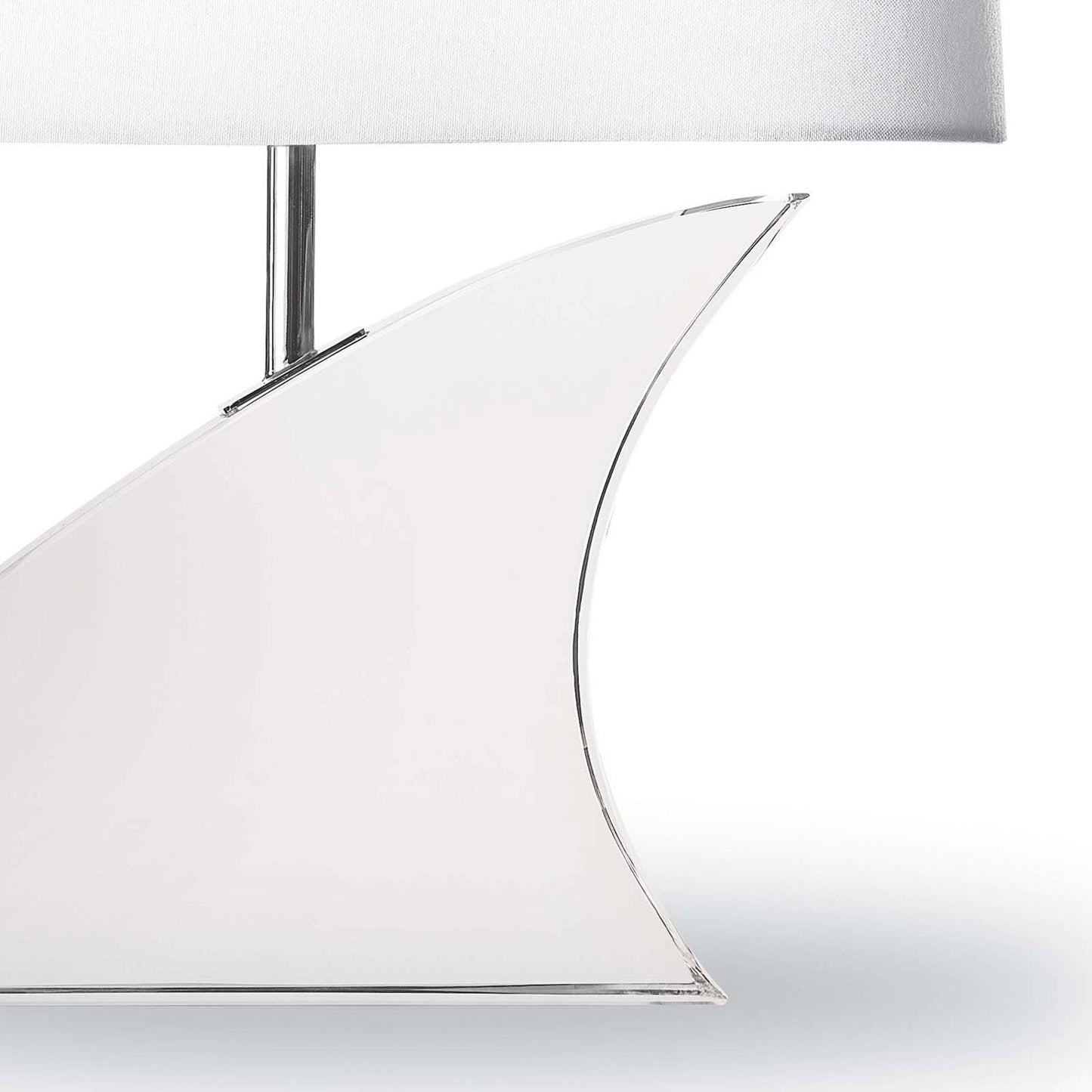Fin Table Lamp in Detail.