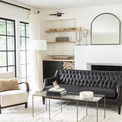 Fisher Floor Lamp in living room.