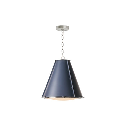 French Chandelier in Blue (Small).