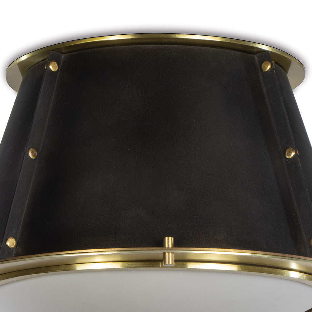 French Flush Mount Ceiling Light in Detail.